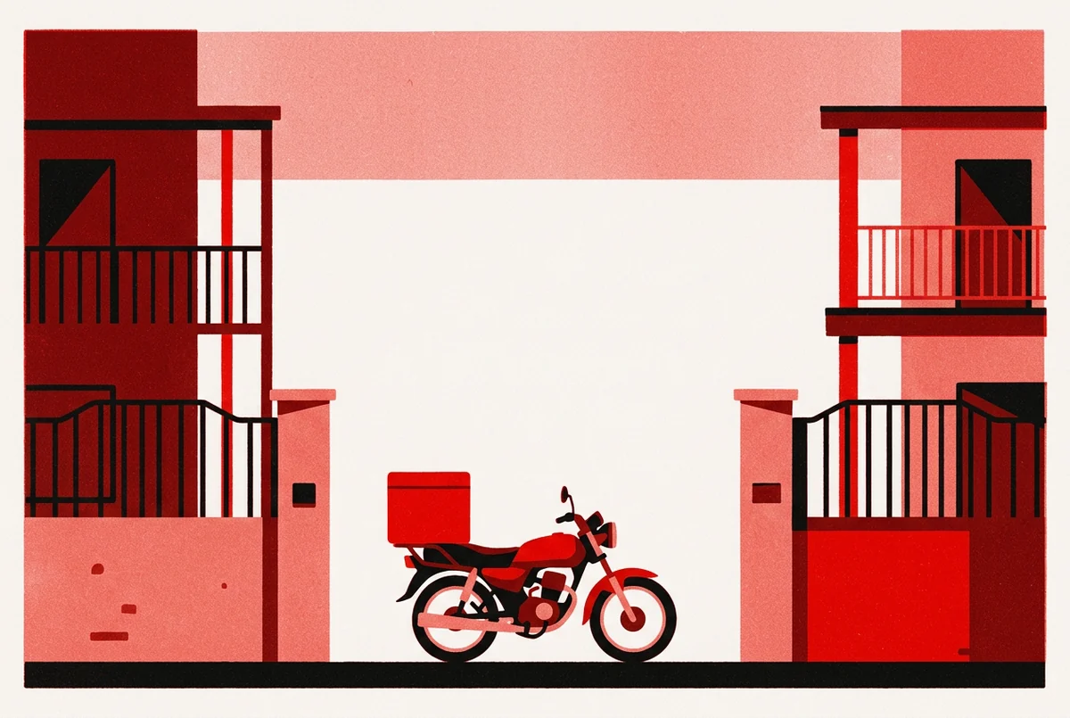Illustration accompanying HelloFood Ghana: a particularly bad experience