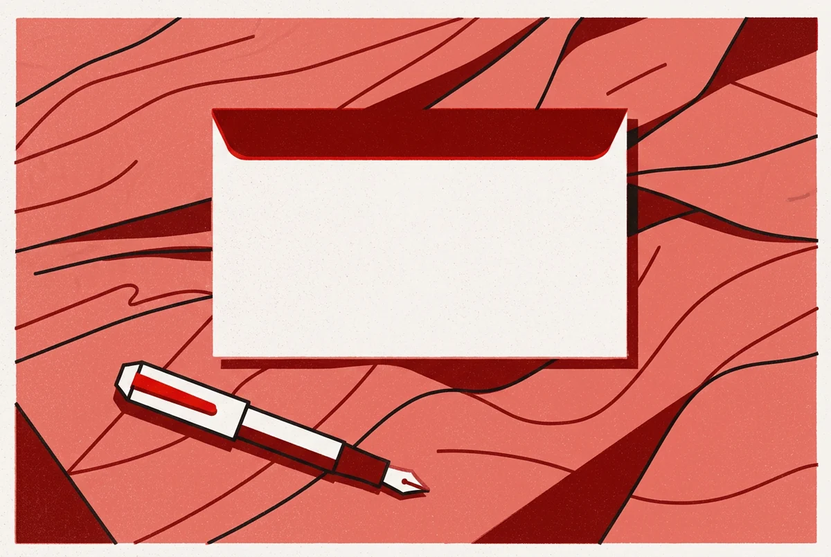 Illustration accompanying hey friend, a letter on my birthday